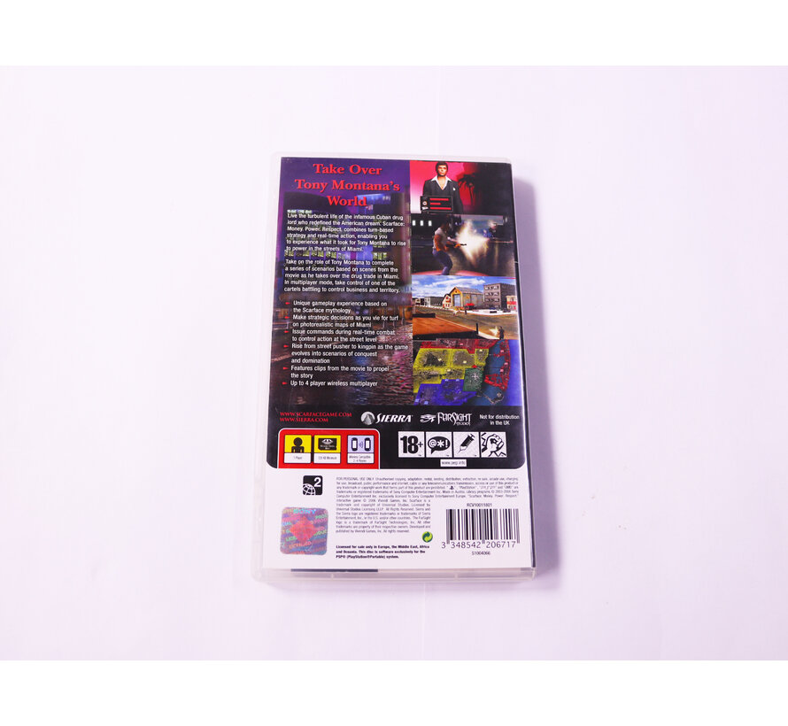 PSP - Scarface: Money Power Respect