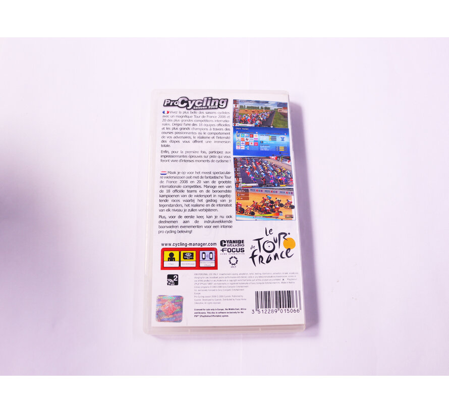 PSP - Pro Cycling Manager Season 2008 - Tour de France [No Manual]