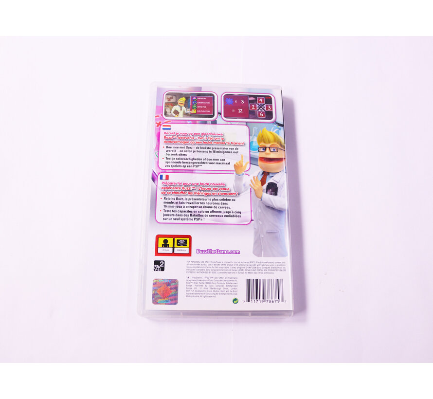 PSP - Buzz! Brain Twister