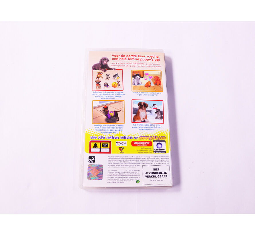 PSP - Petz: My Puppy Family