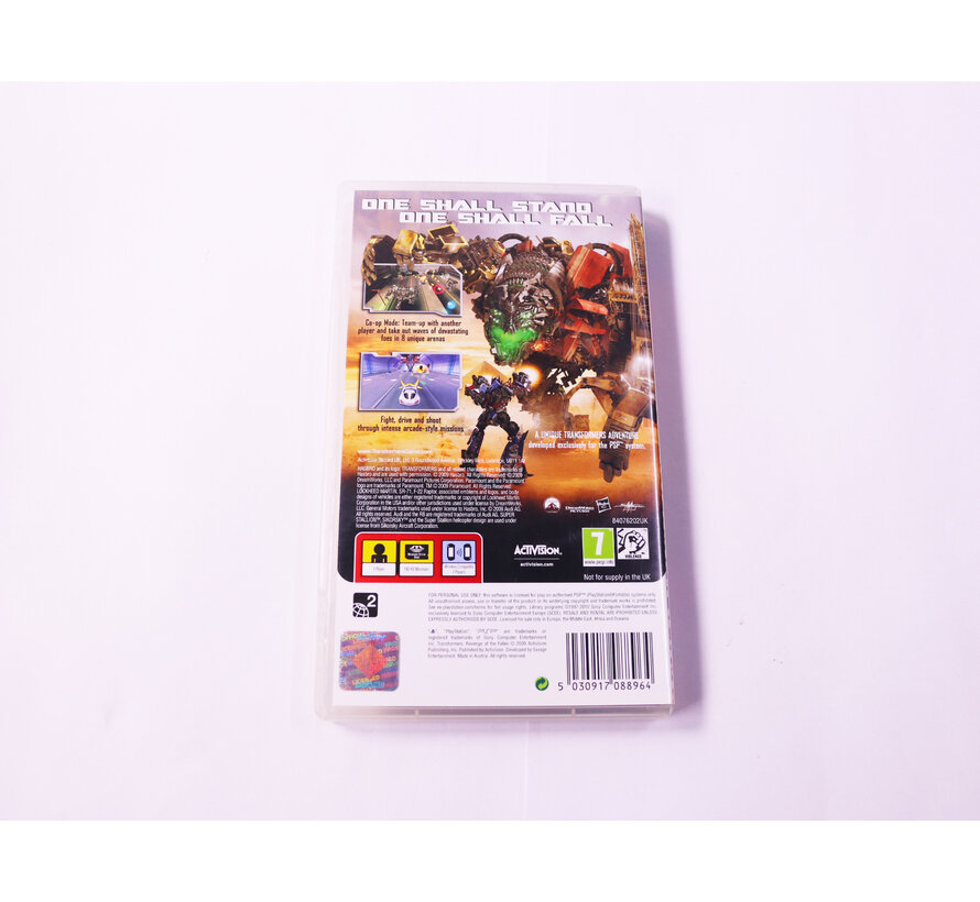 PSP - Transformers: Revenge of the Fallen