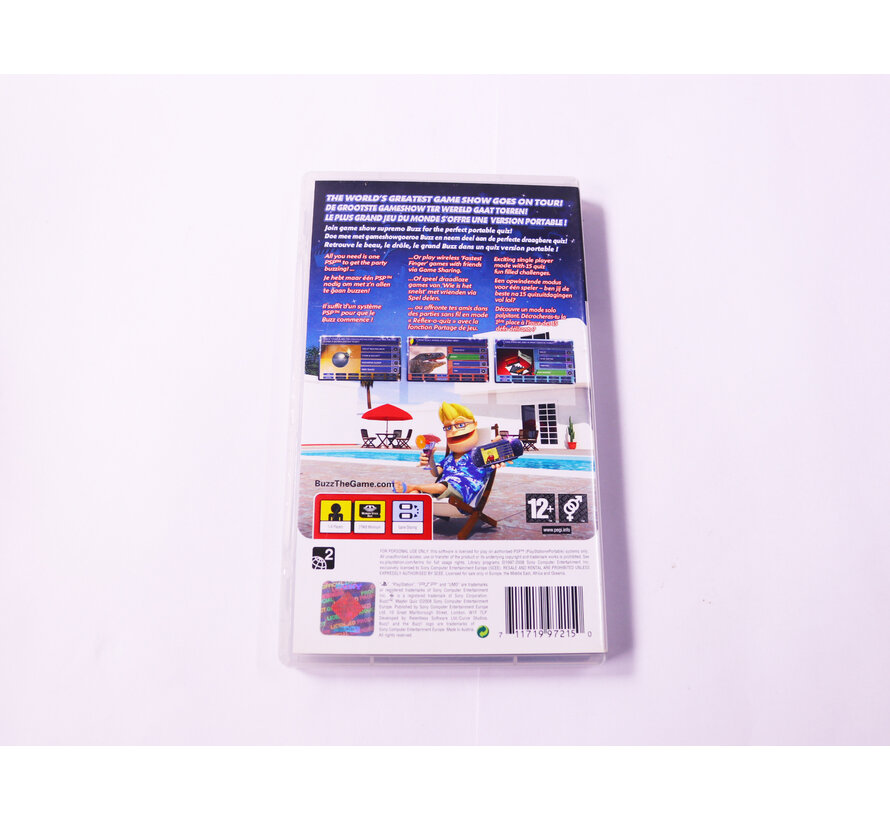PSP - Buzz! Master Quiz