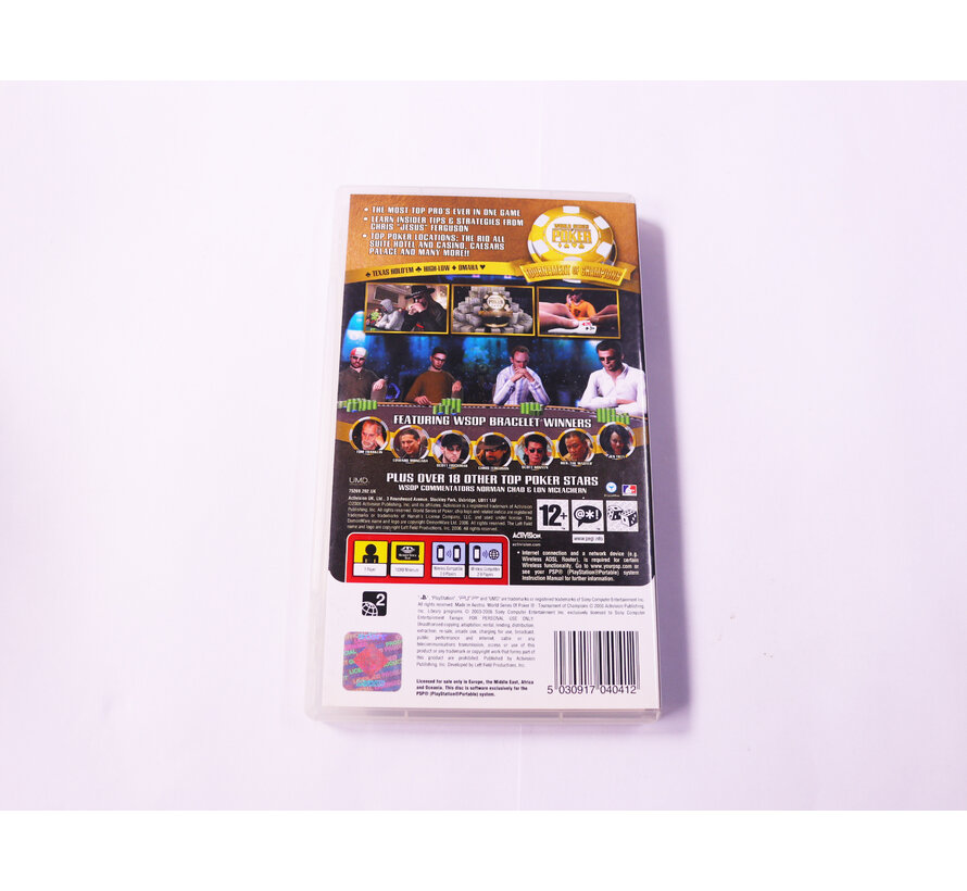 PSP - World Series of Poker: Tournament of Champions