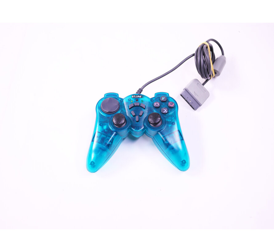 PlayStation 1 - GT.Line Controller - Blauw