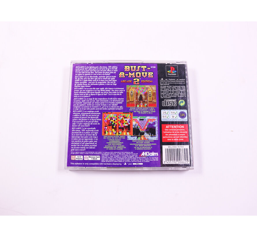 PlayStation 1 - Bust-A-Move 2 Arcade Edition