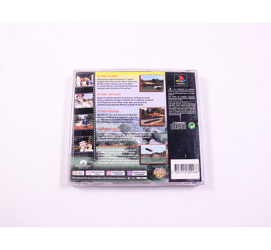 Playstation 1 - Dukes of Hazzard Racing for Home