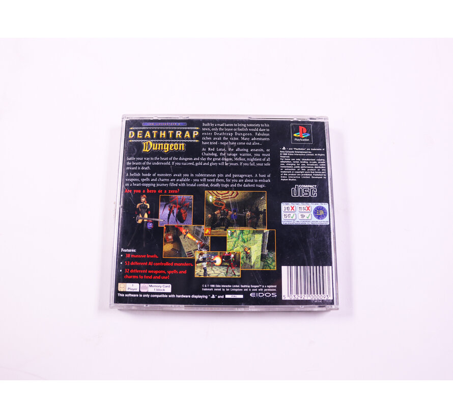 PlayStation 1 - Deathtrap Dungeon