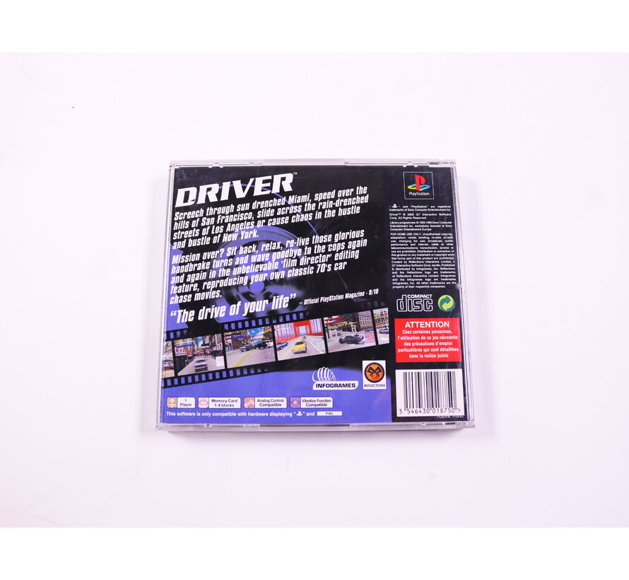 PlayStation 1 - Driver  [No Manual]