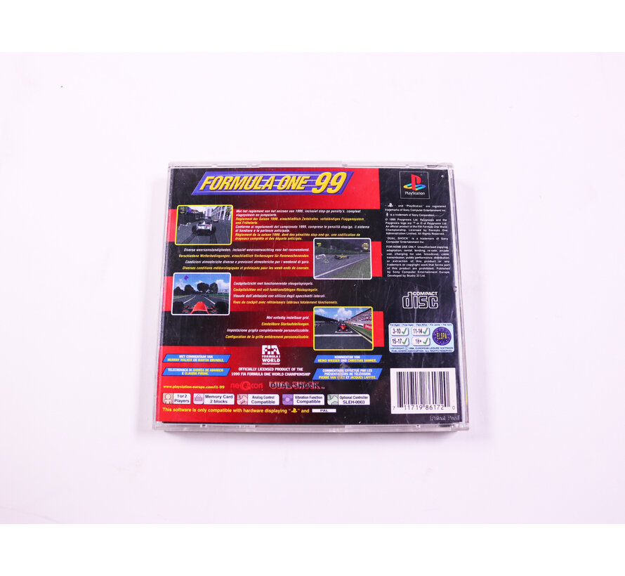 PlayStation 1 - Formula One 99