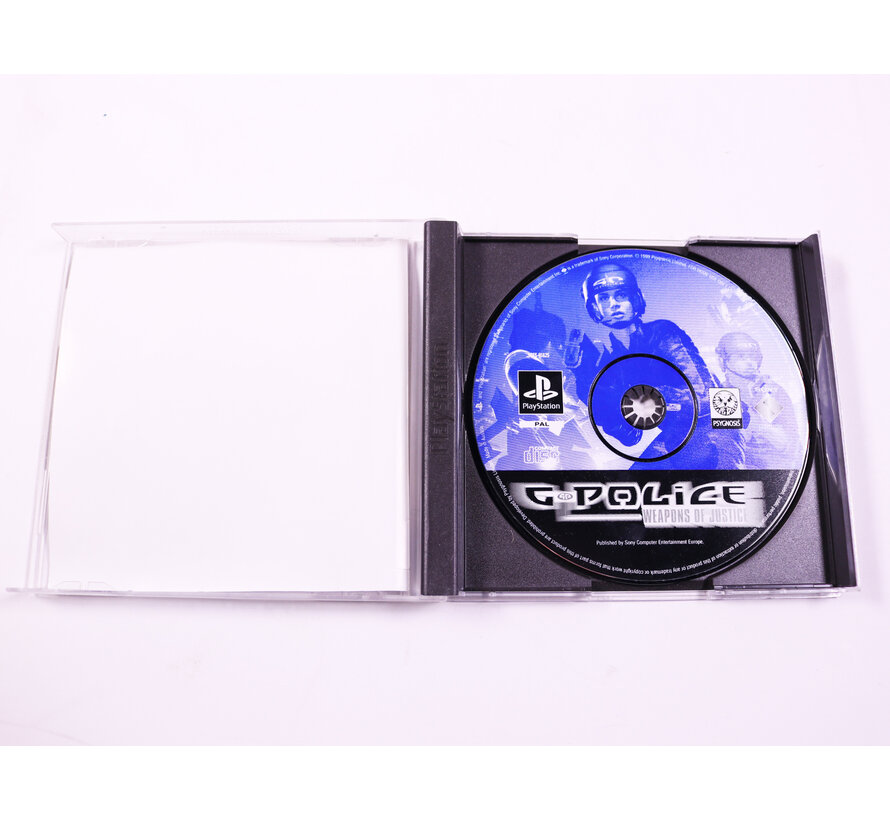 PlayStation 1 - G-Police Weapons of Justice  [No Manual]