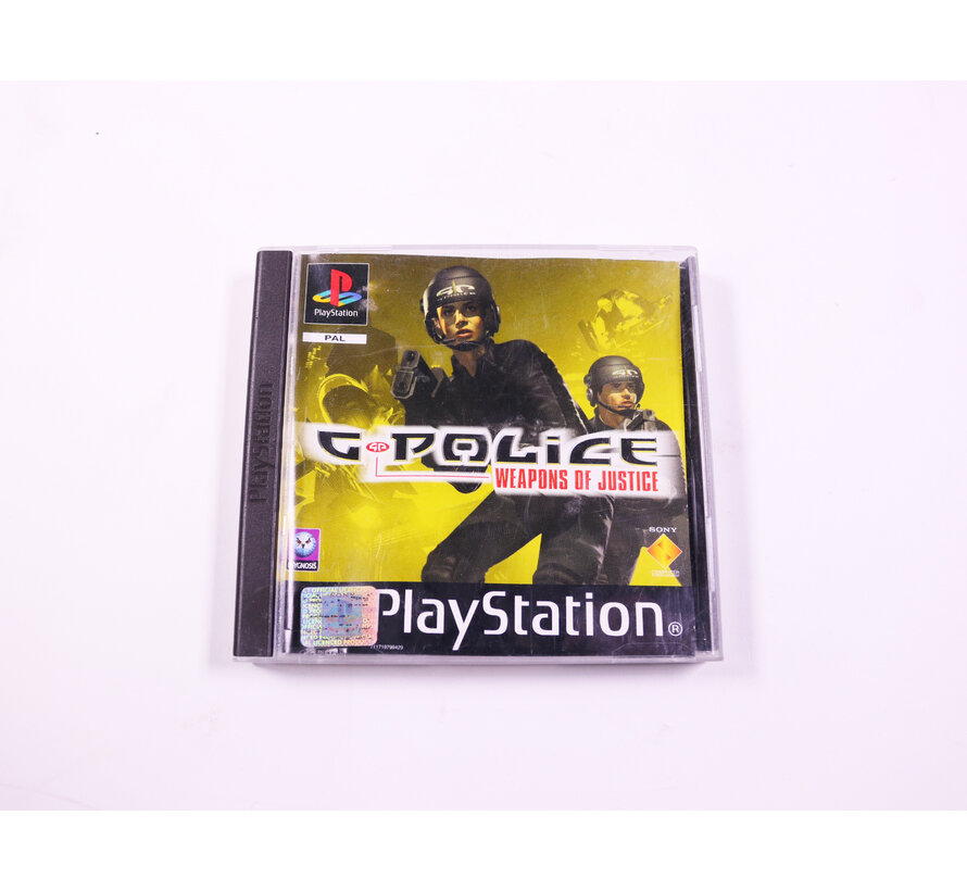 PlayStation 1 - G-Police Weapons of Justice  [No Manual]