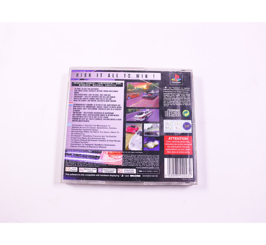 PlayStation 1 - Need for Speed: Road Challange