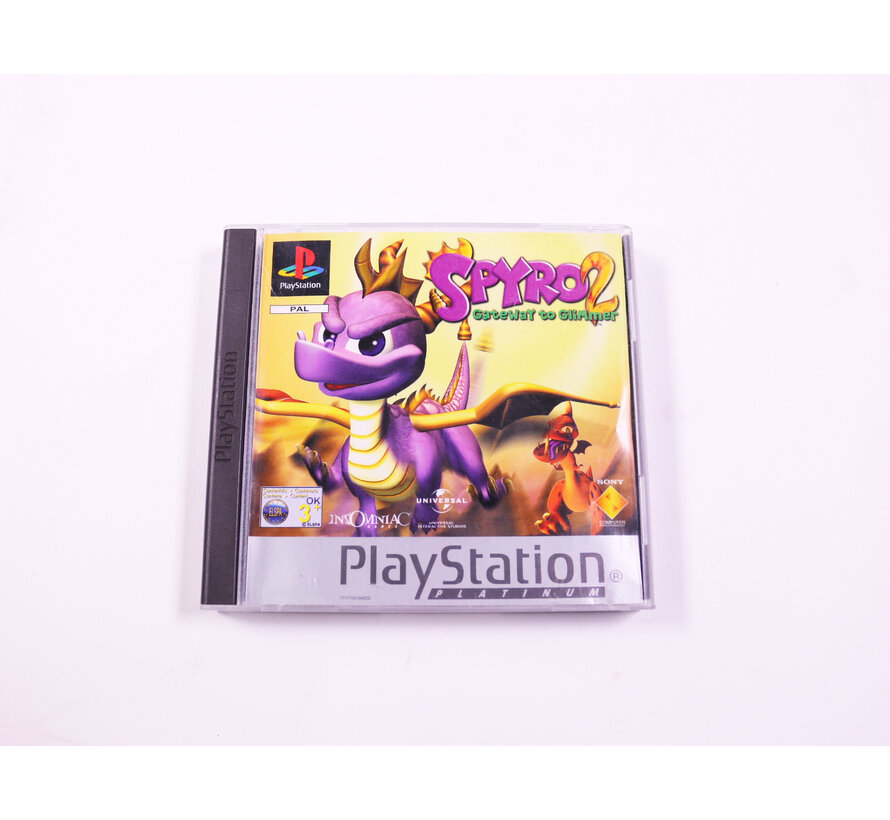 Playstation 1 - Spyro 2: Gateway to Glimmer [Platinum]