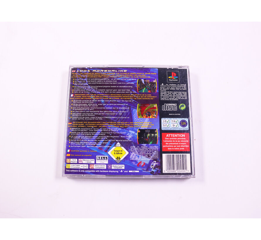 PlayStation 1 - Streak Hoverboard Racing