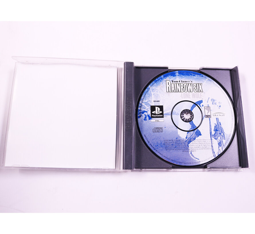 Playstation 1 - Tom Clancy's Rainbow Six: Lone Wolf  [No Manual]