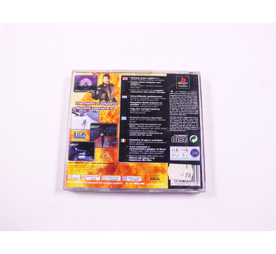 PlayStation 1 - Tomorrow Never Dies