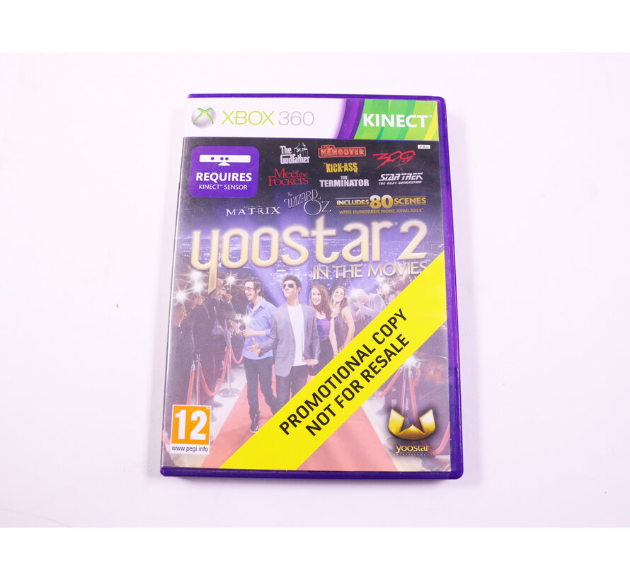 Xbox 360 - Yoostar 2 In the Movies [Promotion] [No Manual]