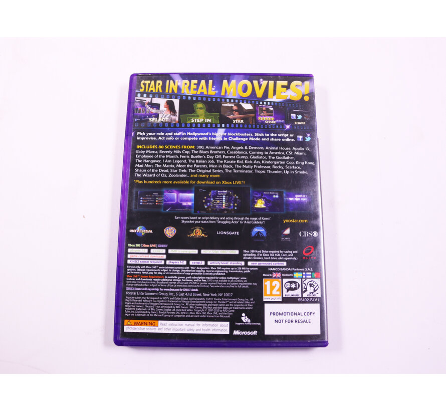 Xbox 360 - Yoostar 2 In the Movies [Promotion] [No Manual]