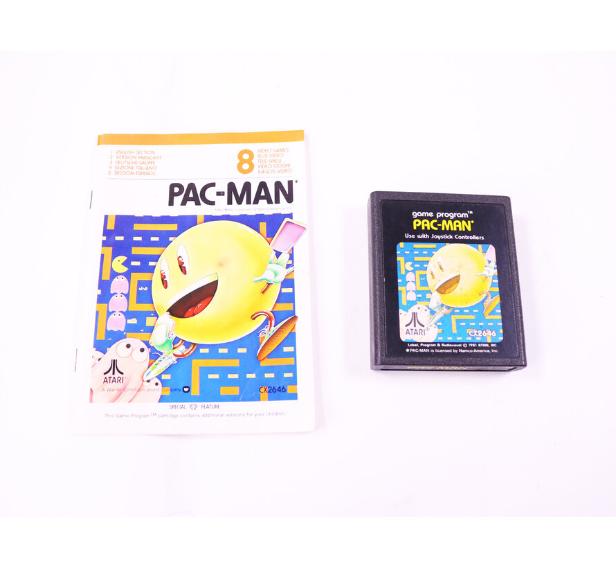 Atari 2600 - Pac-Man [Met Boekje]