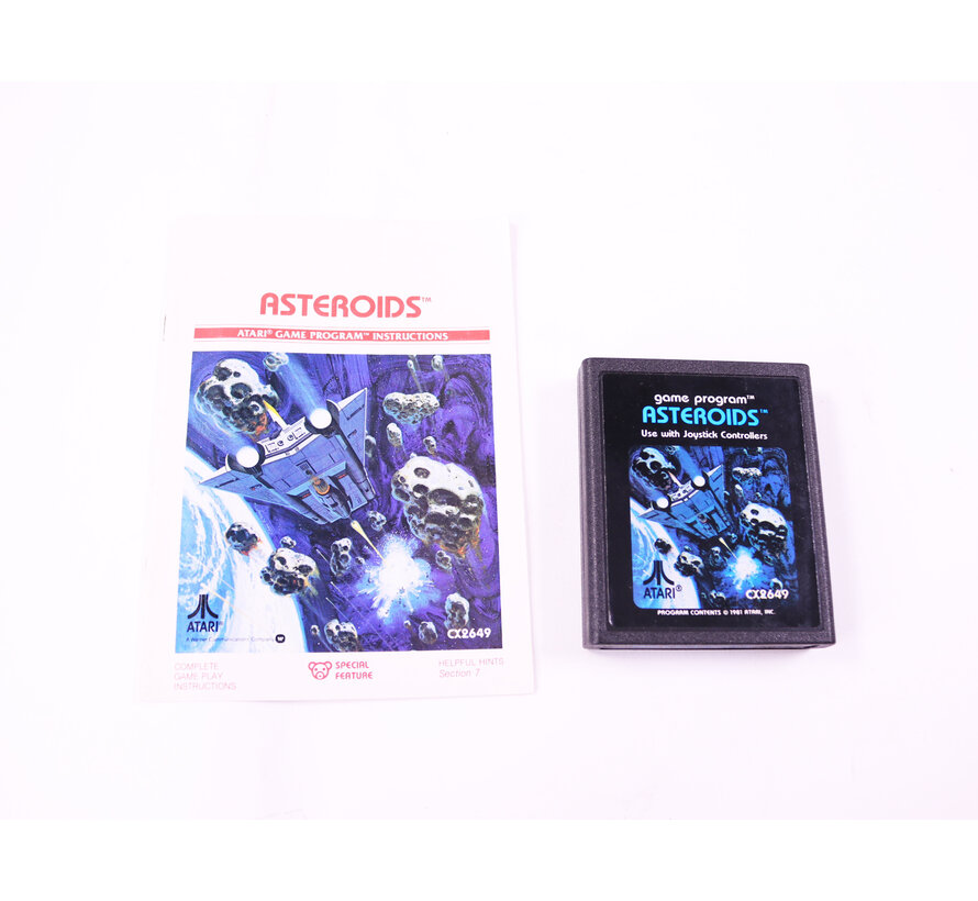 Atari 2600 - Asteroids [Met Boekje]