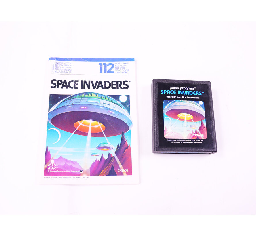 Atari 2600 - Space Invaders [Met Boekje]