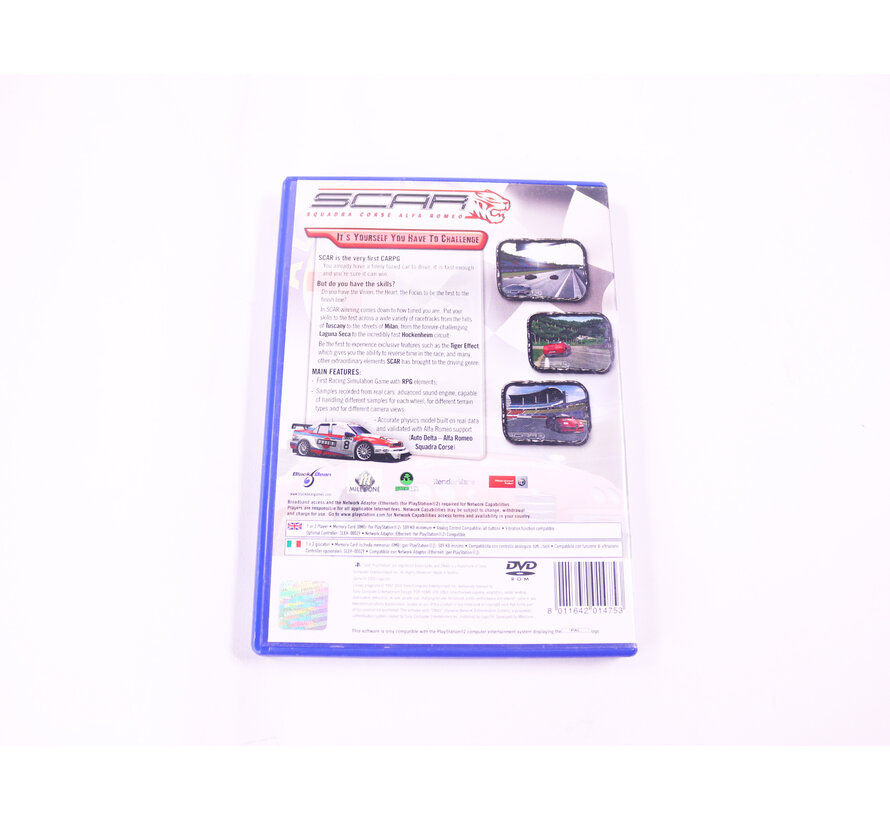 PlayStation 2 - SCAR Squadra Corse Alfa Romeo