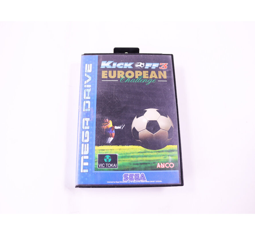 SEGA Mega Drive - Kick Off 3 European Challenge