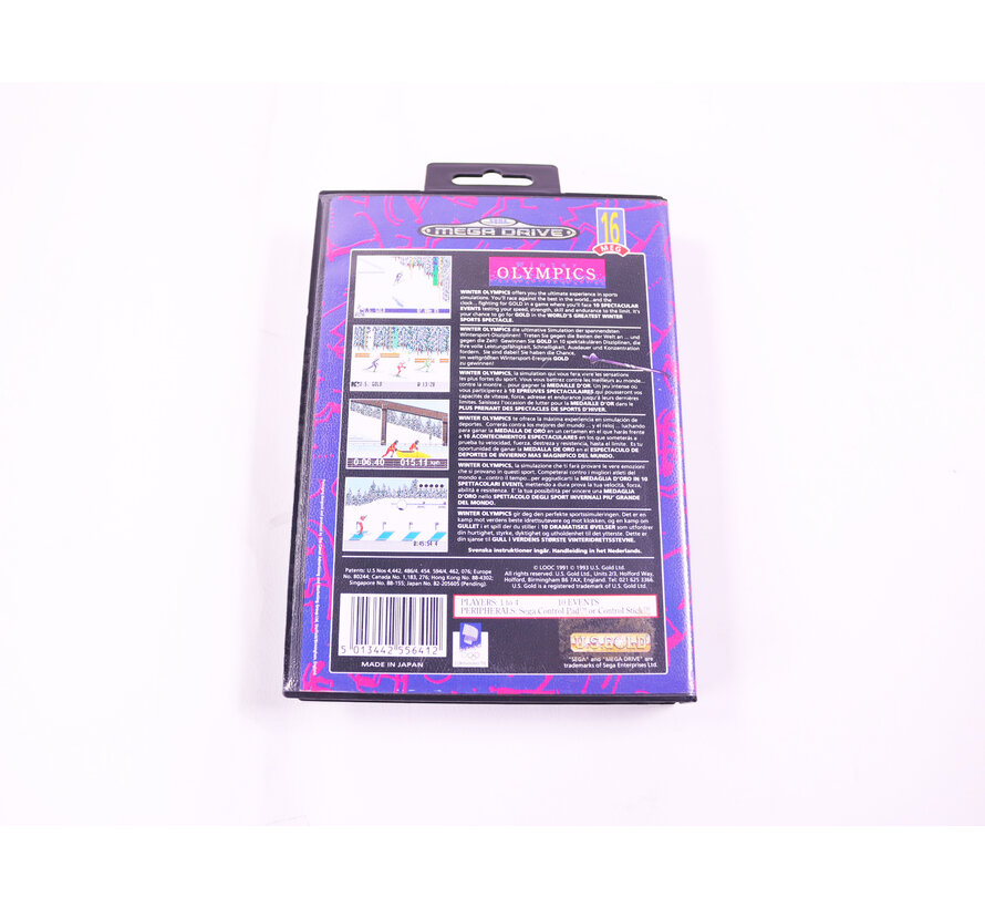 SEGA Mega Drive - Winter Olympics Lillehammer 94