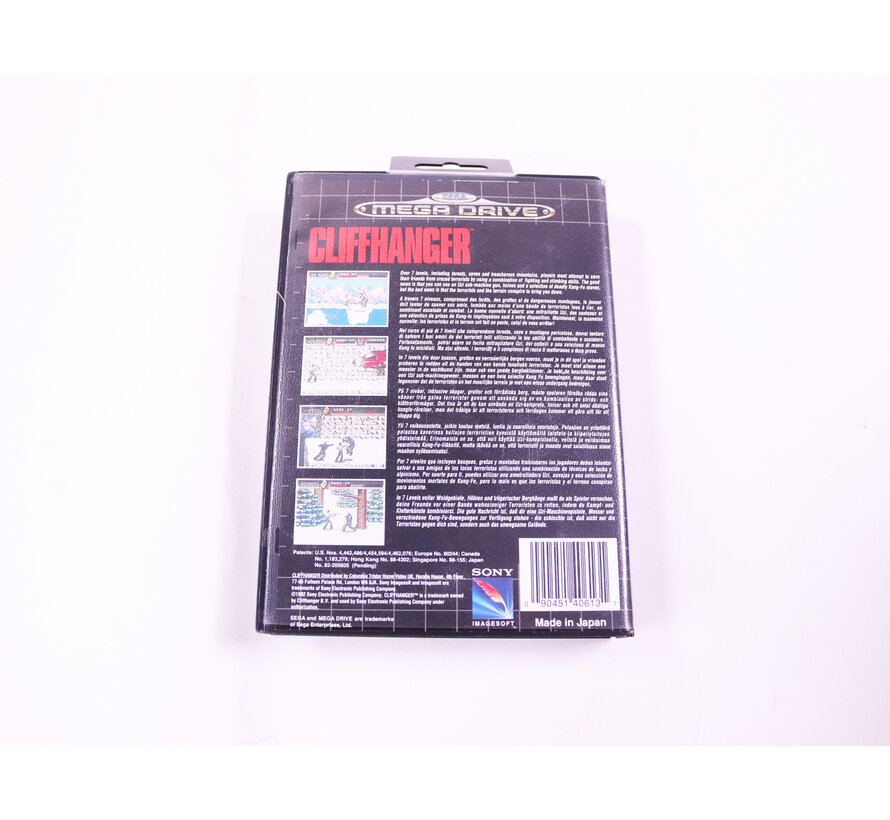 SEGA Mega Drive - Cliffhanger [No Manual]