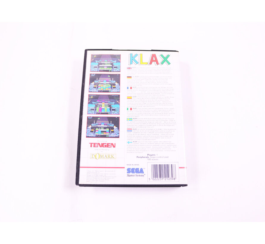 SEGA Master System - Klax