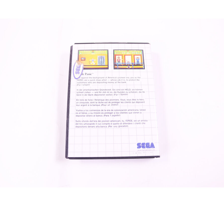 SEGA Master System - Bank Panic