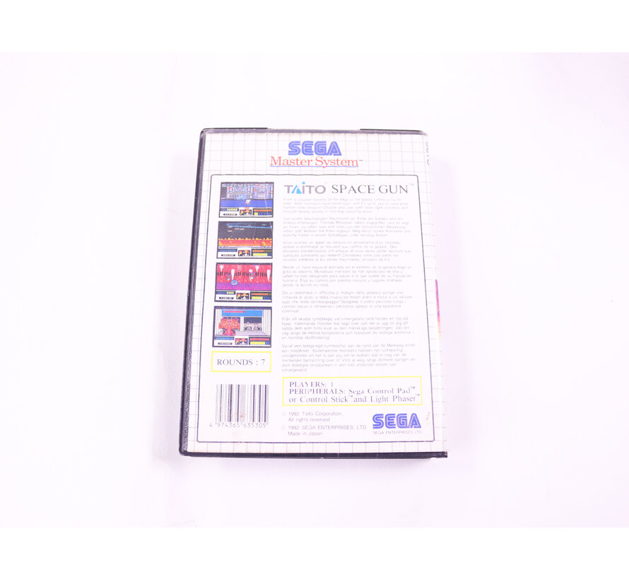 SEGA Master System - Space Gun [No Manual]
