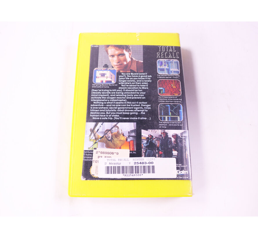 NES - Total Recall - Plastic Boxed