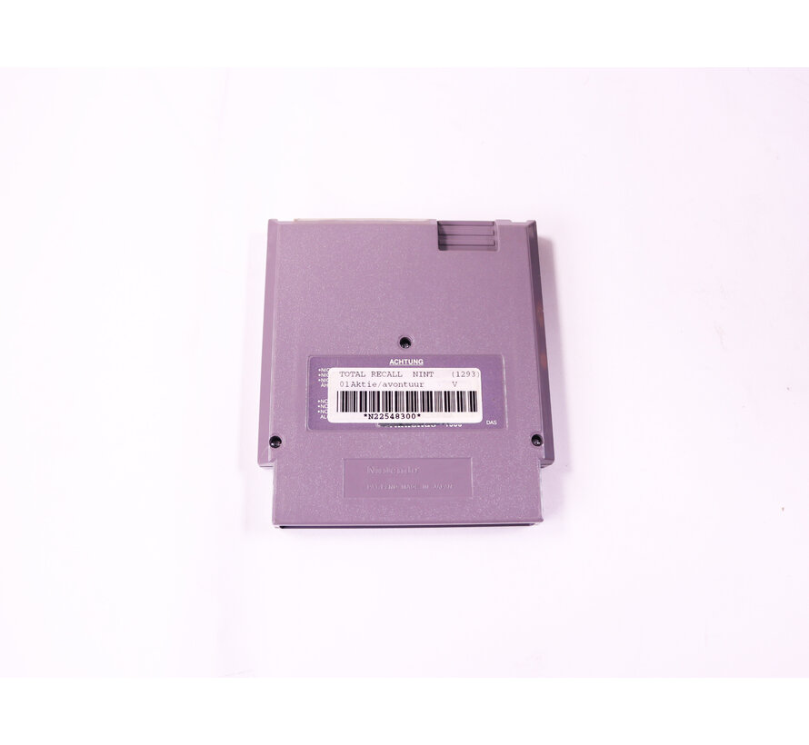 NES - Total Recall - Plastic Boxed