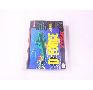 Asmik Ace SNES - D-Force - USA - Plastic Boxed