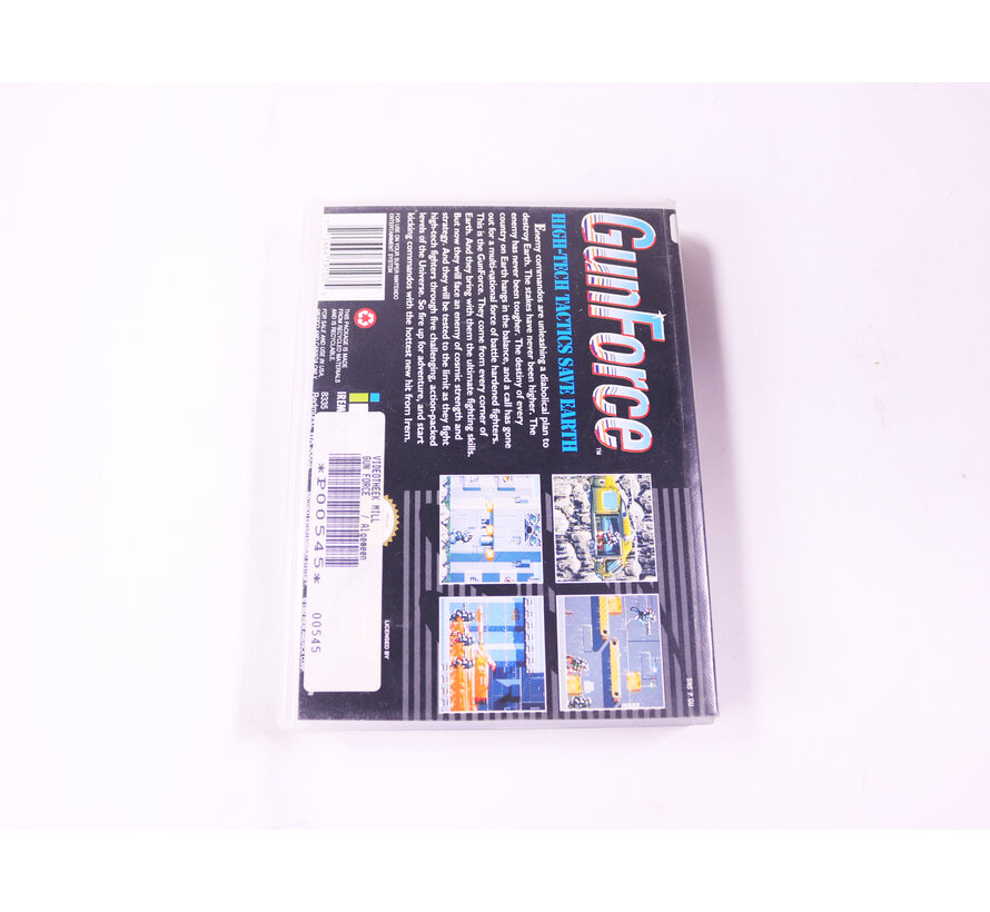 SNES - GunForce - USA - Plastic Boxed
