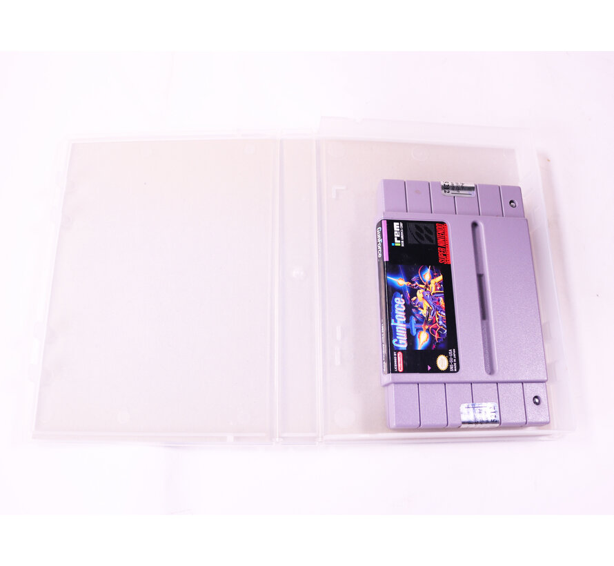 SNES - GunForce - USA - Plastic Boxed