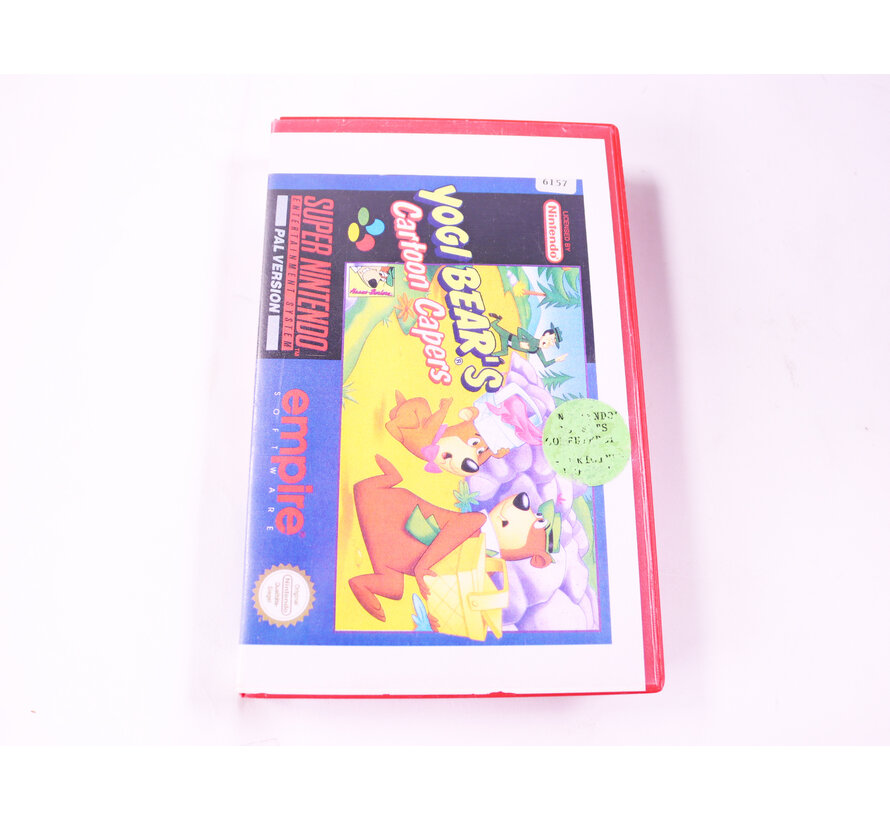 SNES - Yogi Bear's Cartoon Capers - Plastic Boxed