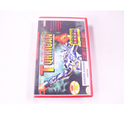 Factor 5 SNES - Super Turrican - USA - Plastic Boxed