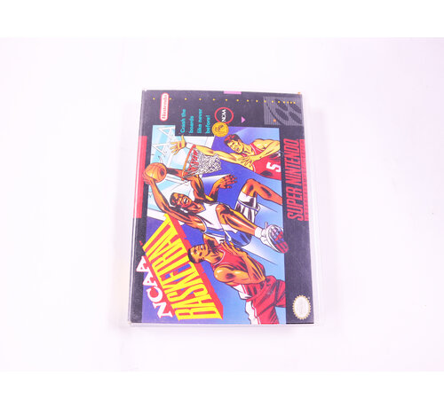 Sculptured Software SNES - NCAA Basketball - USA - Plastic Boxed