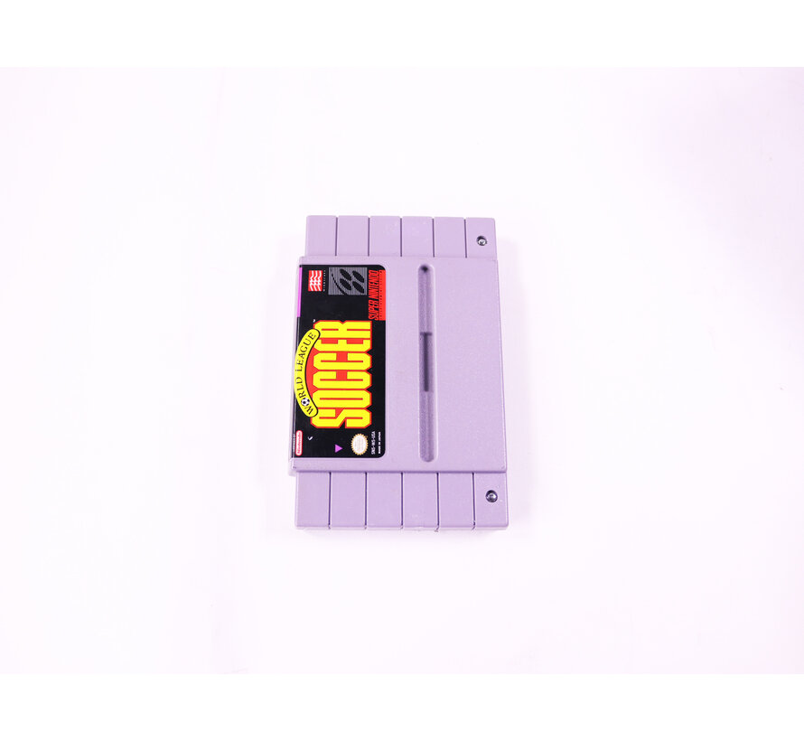 SNES - World League Soccer - USA - Plastic Boxed