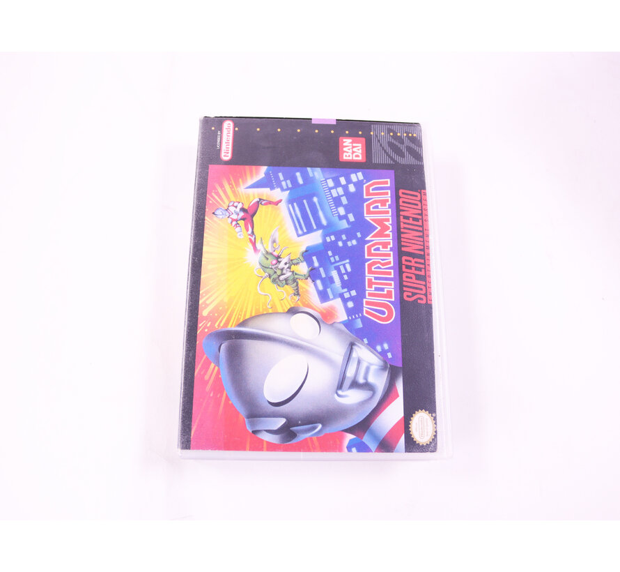 SNES - Ultraman - USA - Plastic Boxed