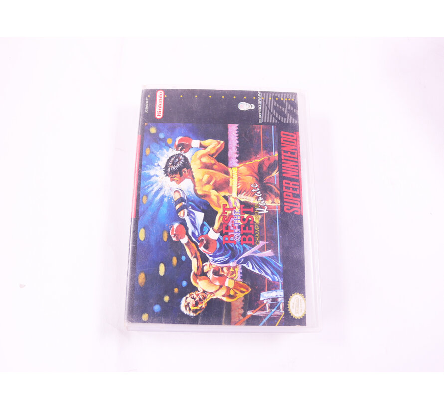 SNES - Best of the Best: Championship Karate - USA - Plastic Boxed