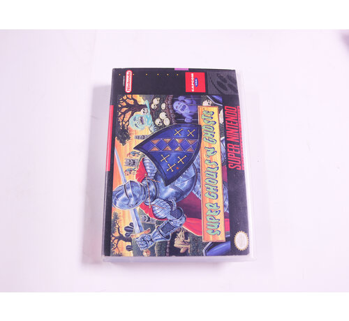 Capcom SNES - Super Ghouls 'N Ghosts - USA - Plastic Boxed