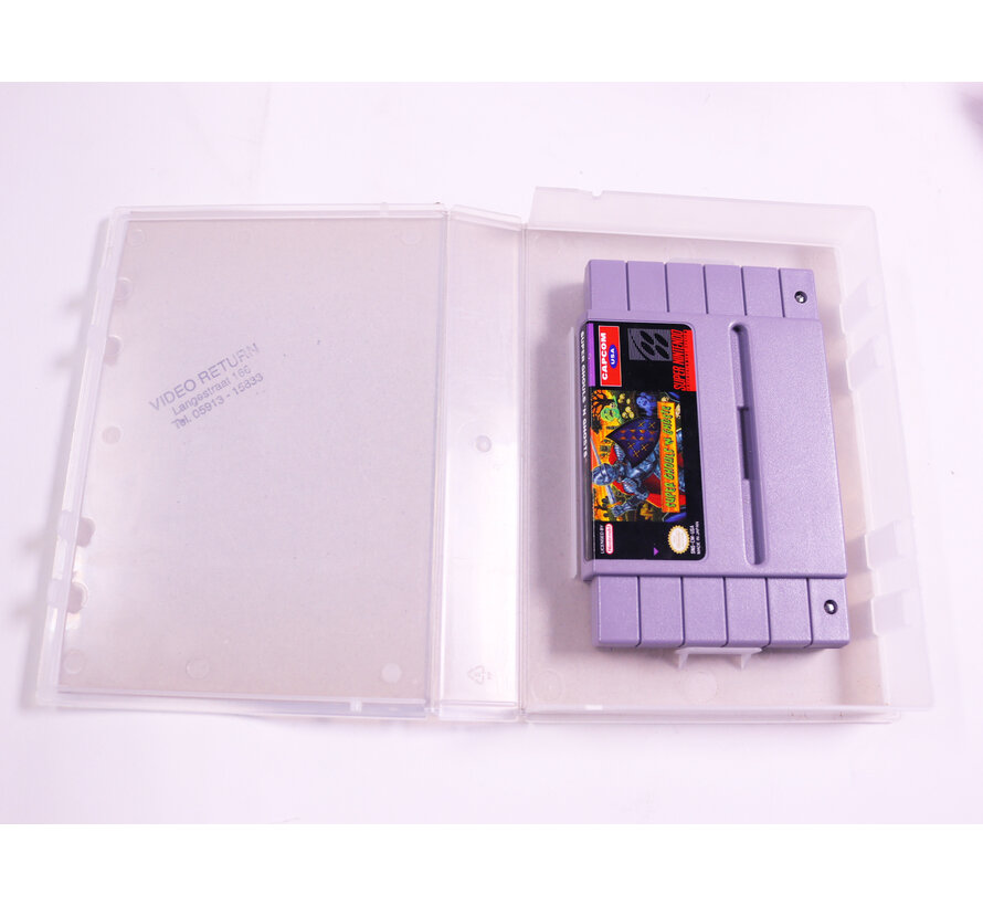 SNES - Super Ghouls 'N Ghosts - USA - Plastic Boxed