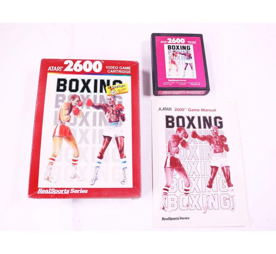 Atari 2600 - Boxing - Boxed CIB