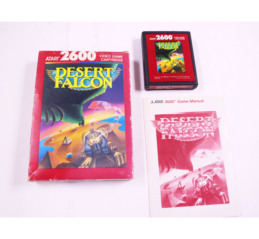 Atari 2600 - Desert Falcon - Boxed CIB