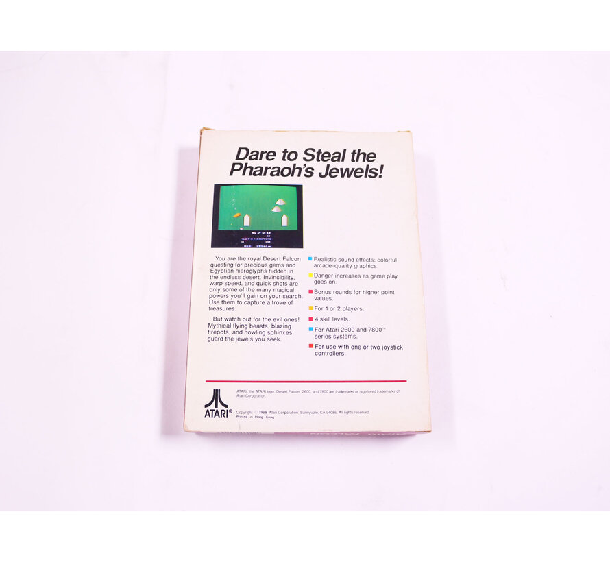 Atari 2600 - Desert Falcon - Boxed CIB