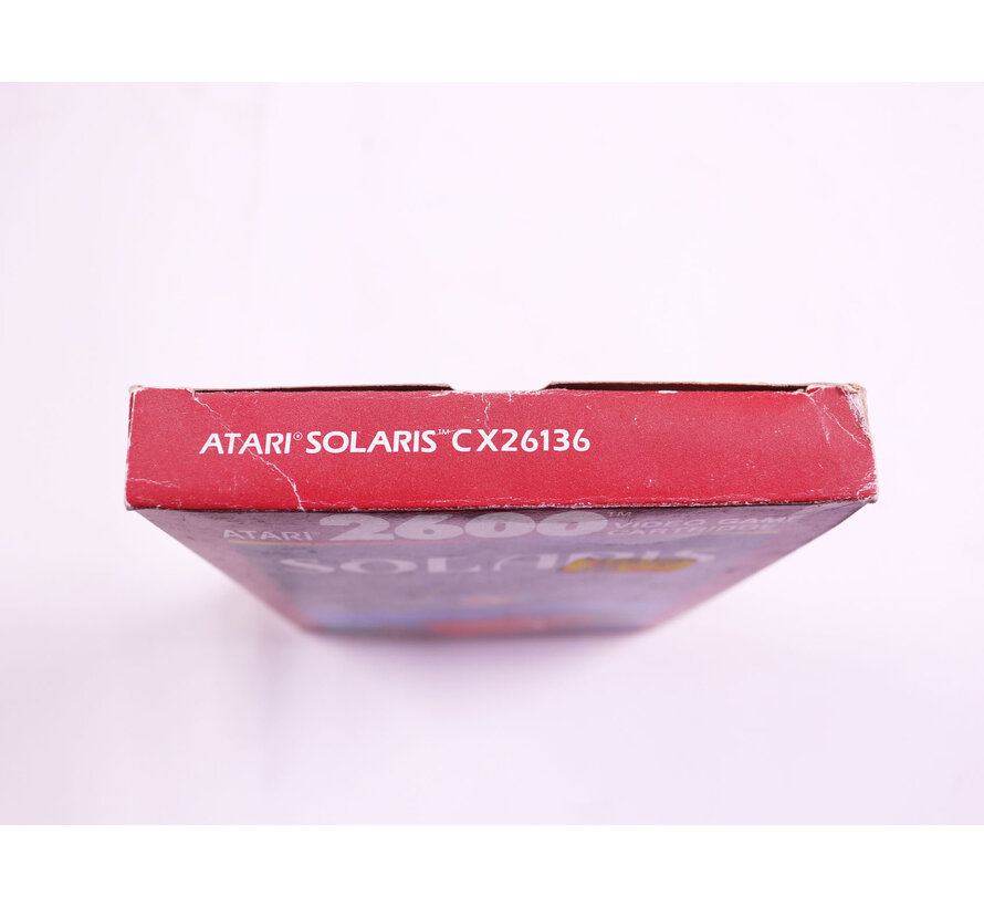 Atari 2600 - Solaris - Boxed CIB
