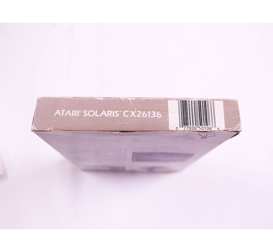 Atari 2600 - Solaris - Boxed CIB